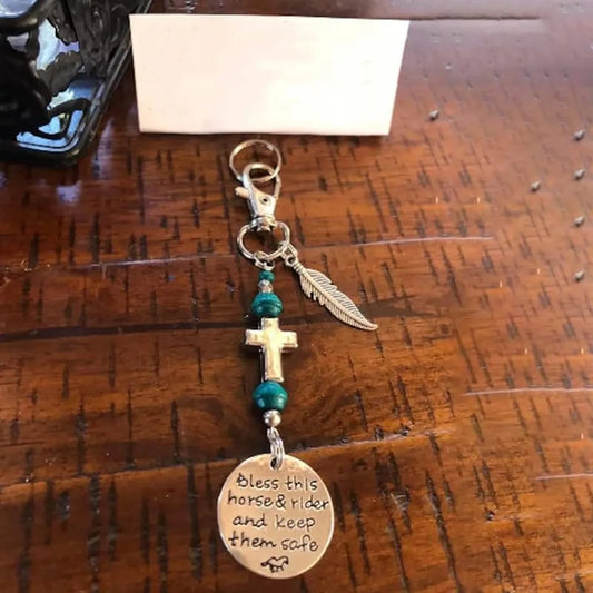 "Bless This Horse and Rider" Charm - A Token of Protection and Love
