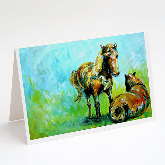 Horse Greeting Cards - Pack of 8