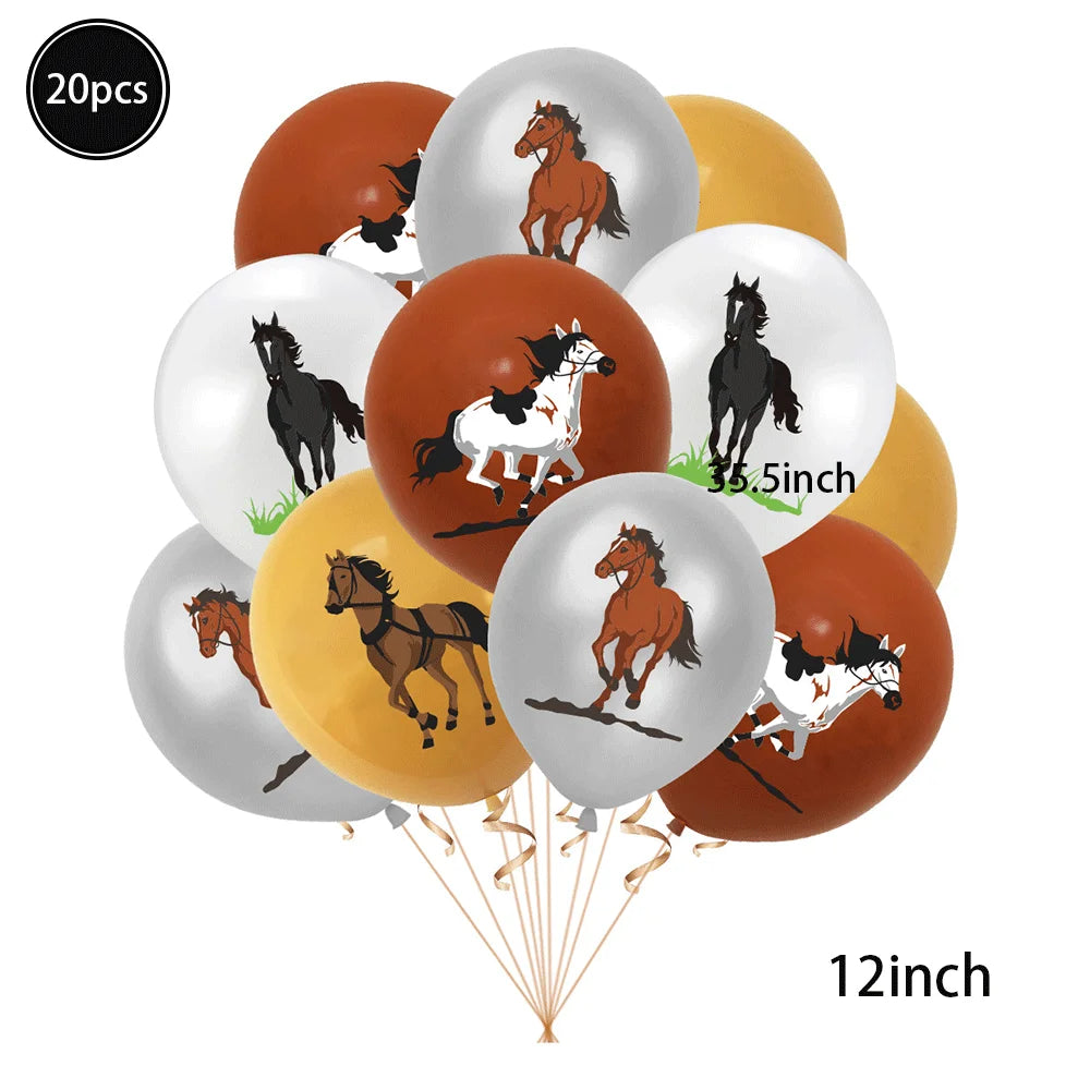 Equestrian Party Decorations - Gallop into Celebration Mode!