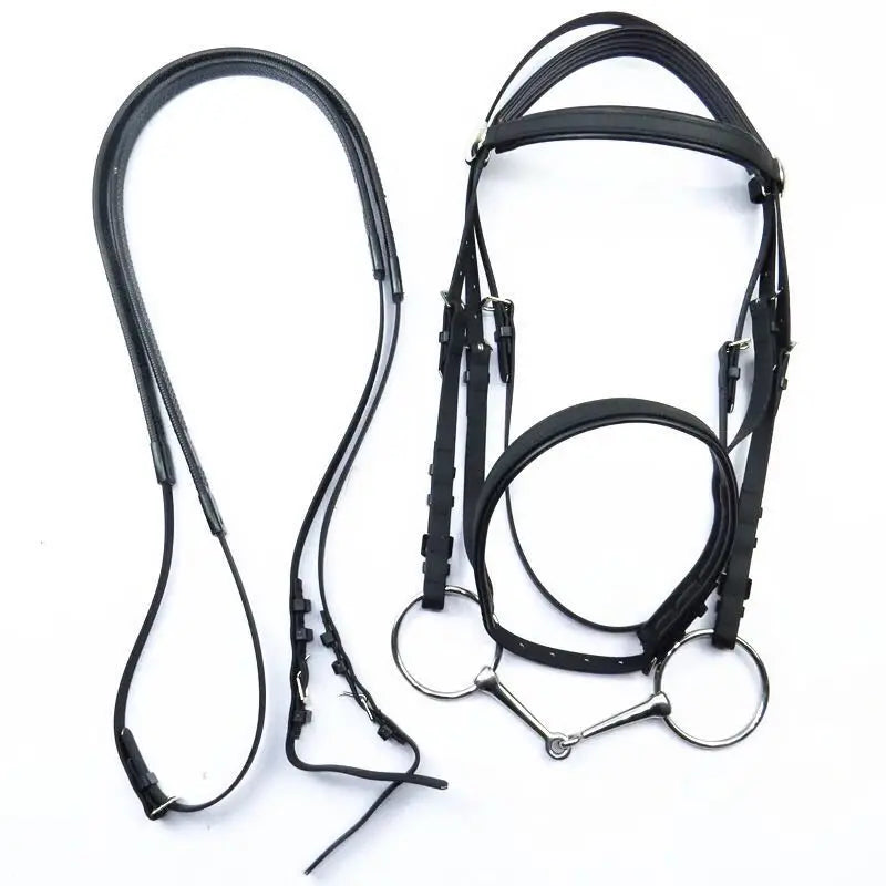Horse Head Collar Halter Horse Riding Bridle High-quality PVC Horse Racing Hight Quality Equestrian Equipment