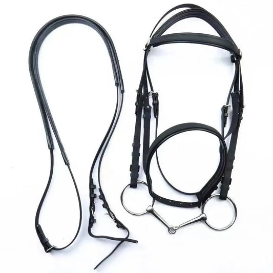 Horse Head Collar Halter Horse Riding Bridle High-quality PVC Horse Racing Hight Quality Equestrian Equipment