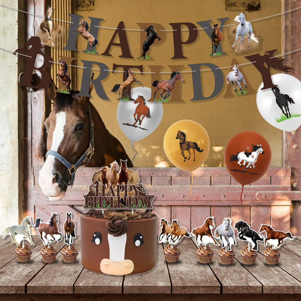 Equestrian Party Decorations - Gallop into Celebration Mode!