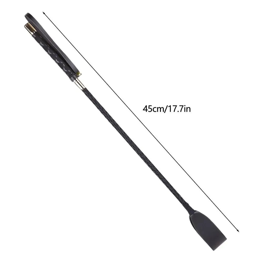 30/45/54CM Riding Crop PU Leather Horse Crop Whip Horse Double Slapper Horse Whip With Equestrianism For Horses Racing Tool