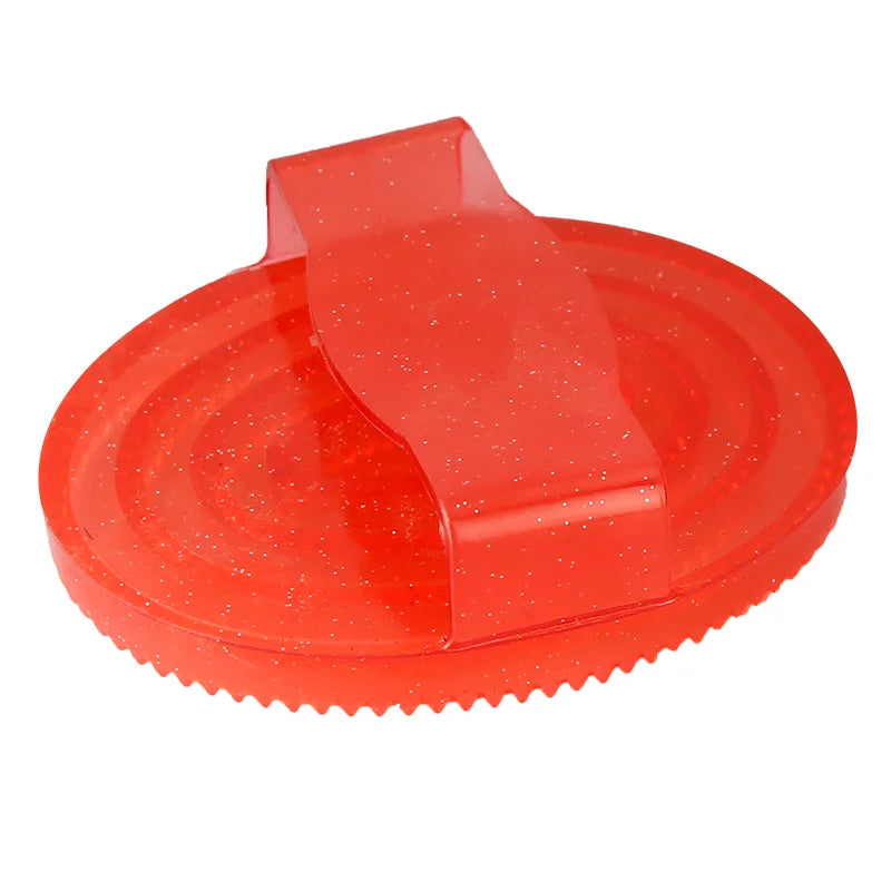 only 1 pc Massage brush horse washing tool Horse brush soft glue brush equestrian equipment horse brushing tool