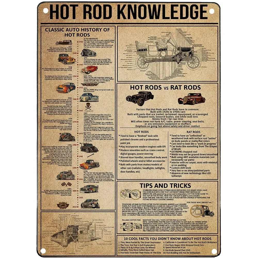 Vintage "Horse Knowledge" Metal Sign  (Home Decor, 12x8 in)