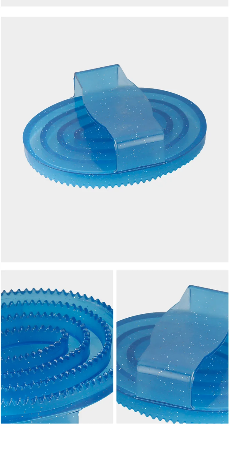 only 1 pc Massage brush horse washing tool Horse brush soft glue brush equestrian equipment horse brushing tool