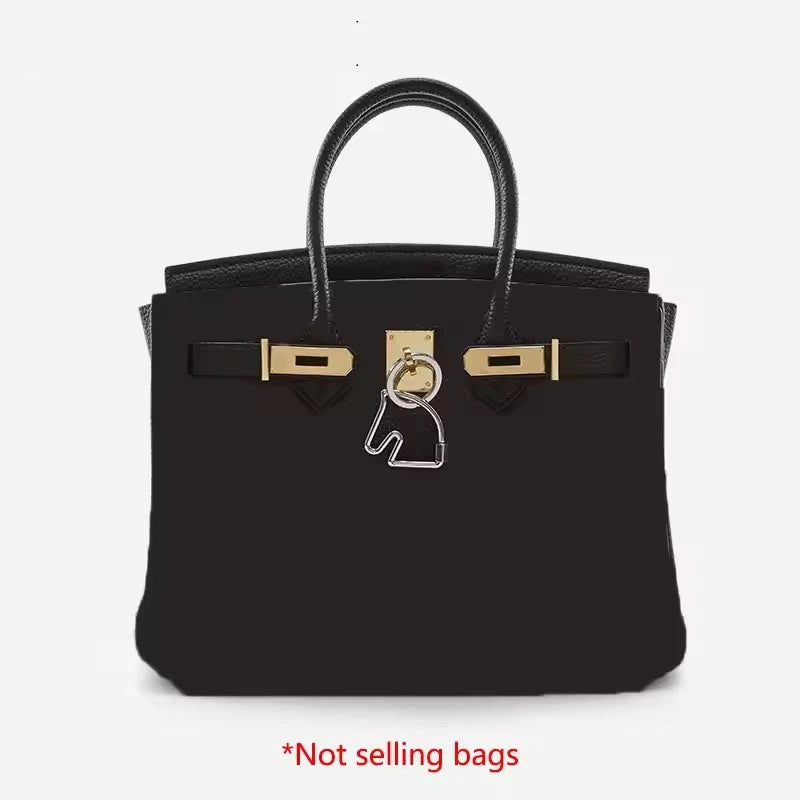 Horse head bag charm Suitable for bags Cheval key chain decorative buckle bag shoulder strap bag pendant H too speed key chain