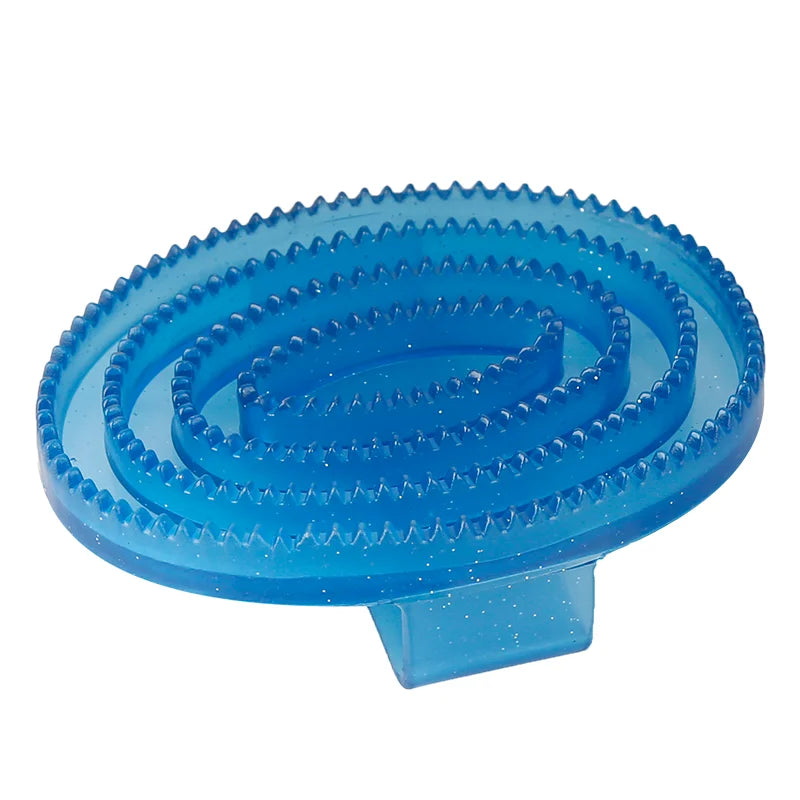 only 1 pc Massage brush horse washing tool Horse brush soft glue brush equestrian equipment horse brushing tool