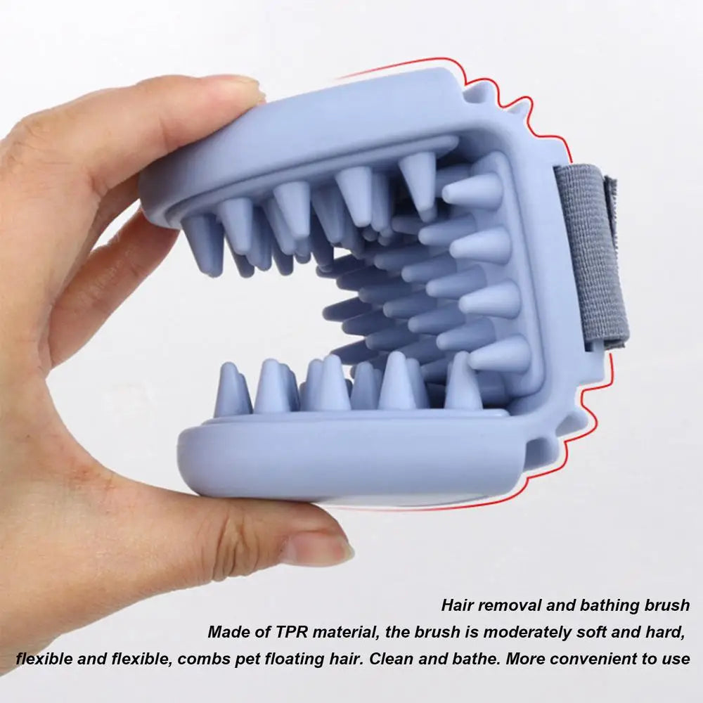 Flexible Large-Tip Curry Comb