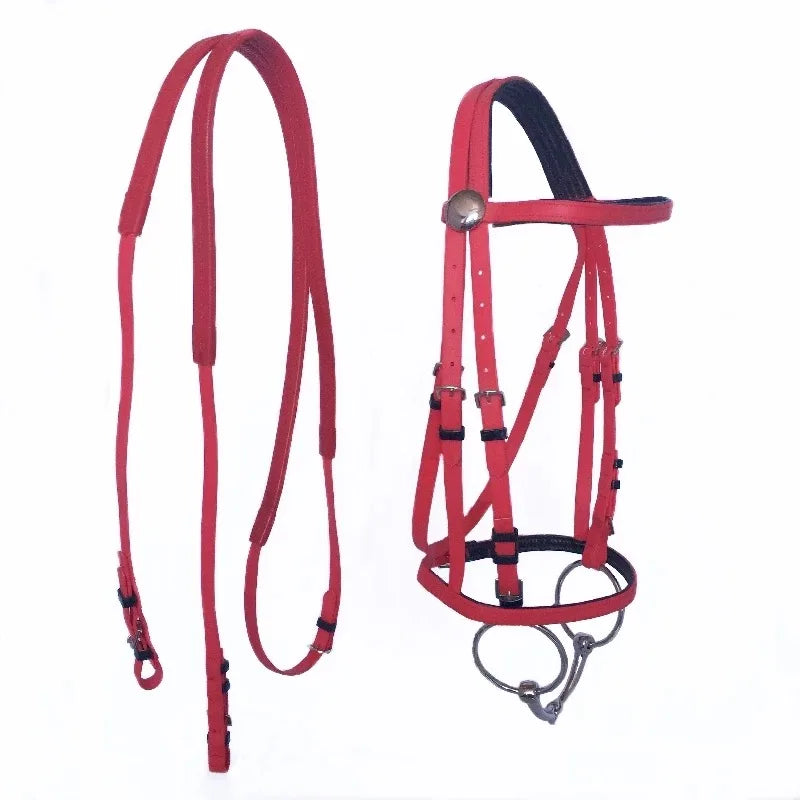Horse Head Collar Halter Horse Riding Bridle High-quality PVC Horse Racing Hight Quality Equestrian Equipment