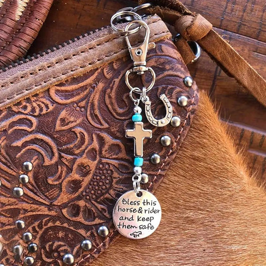 "Bless This Horse and Rider" Charm - A Token of Protection and Love
