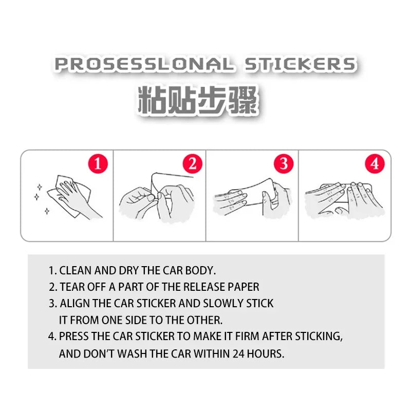 Handsome Horse Waterproof Vinyl Decal Car Accessories Pegatinas Para Coche DIY Car Styling19.5cm*20cm