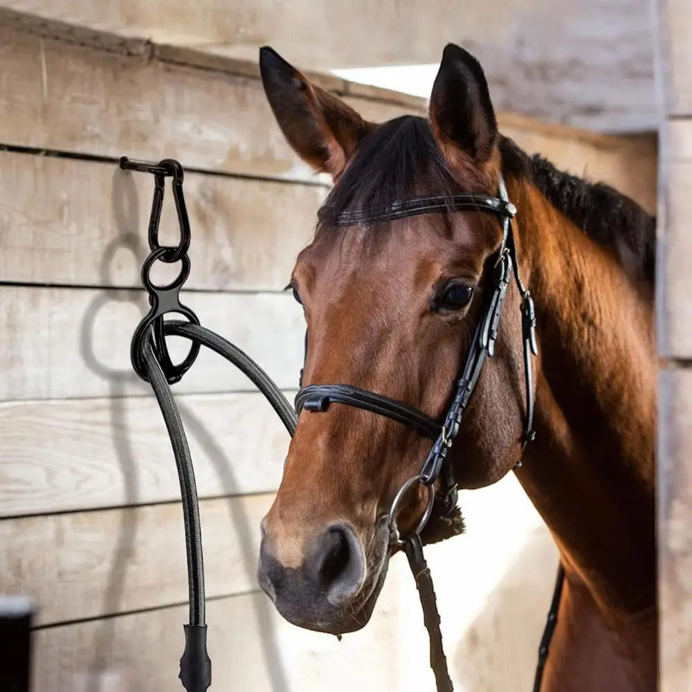 Horse Tack And Supplies Releases Stress Horse Tack Horse Tie Ring Sturdy Horse Supplies For Stake Lines Outside And Inside Horse