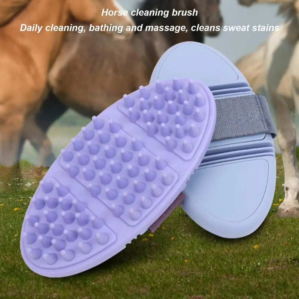 Flexible Large-Tip Curry Comb