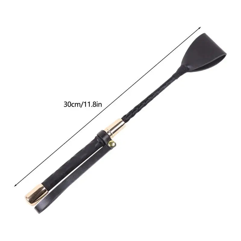 30/45/54CM Riding Crop PU Leather Horse Crop Whip Horse Double Slapper Horse Whip With Equestrianism For Horses Racing Tool