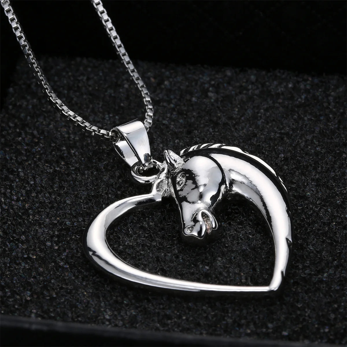 Horse Lover's Pendant Necklace - 3 Design Options